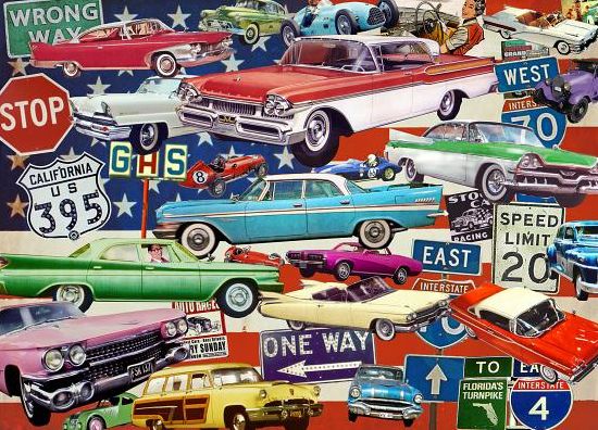 Fancy Fins and Classic Chrome 1000-piece Puzzle