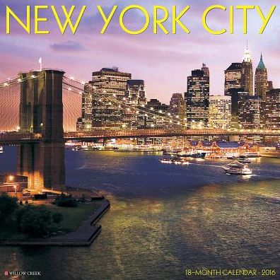 2016 New York Wall Calendar