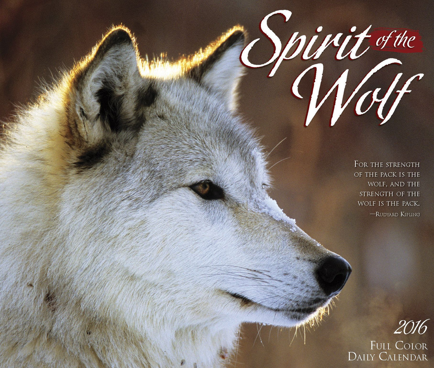 2016 Spirit of the Wolf Box Calendar