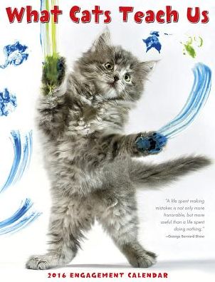2016 What Cats Teach Us Engagement Calendar
