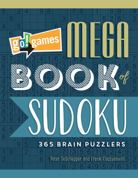Go!Games Mega Book of Sudoku: 365 Brain Puzzlers