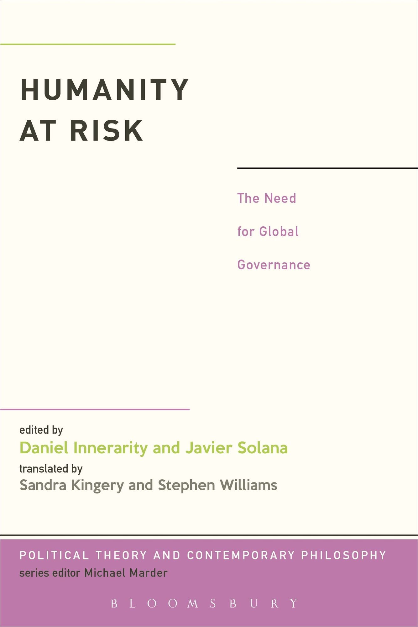 Humanity at Risk: The Need for Global Governance