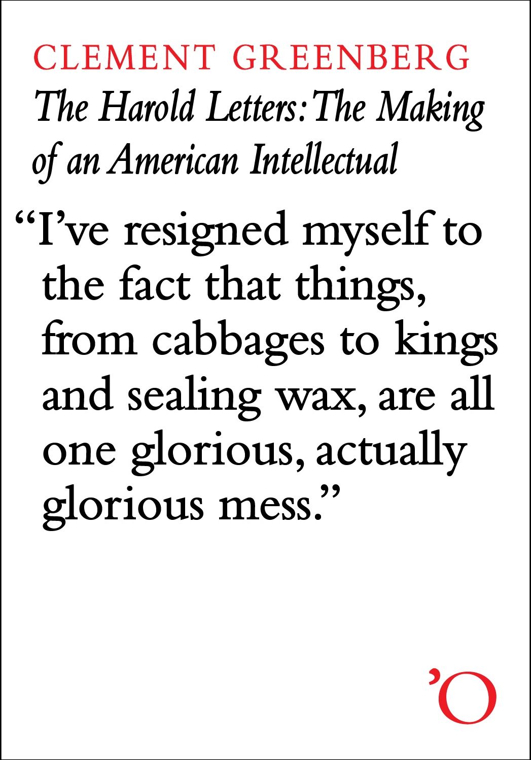 The Harold Letters, 1928-1965: The Making of an American Intellectual