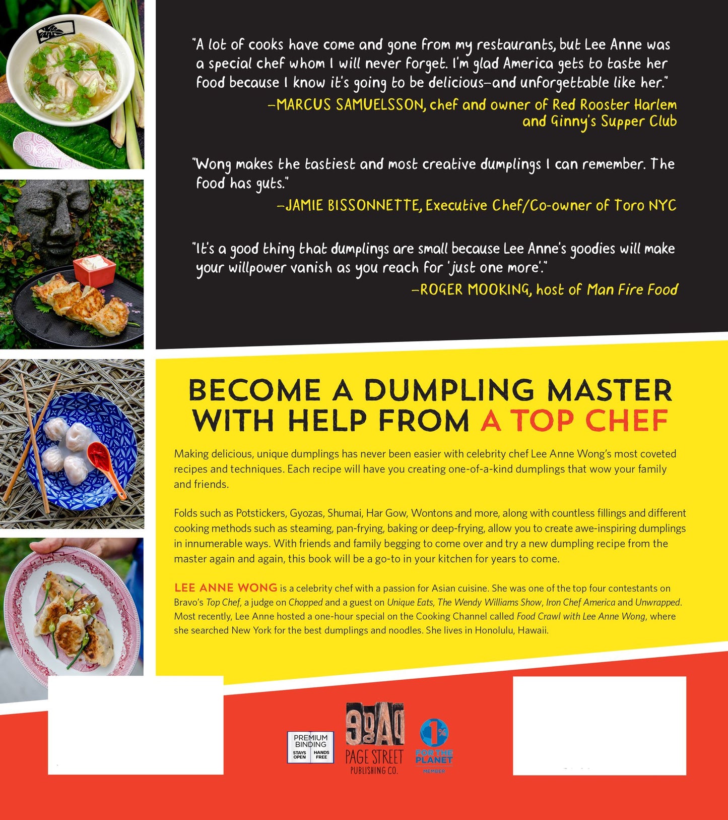 Dumplings All Day Wong: A Cookbook of Asian Delights From a Top Chef