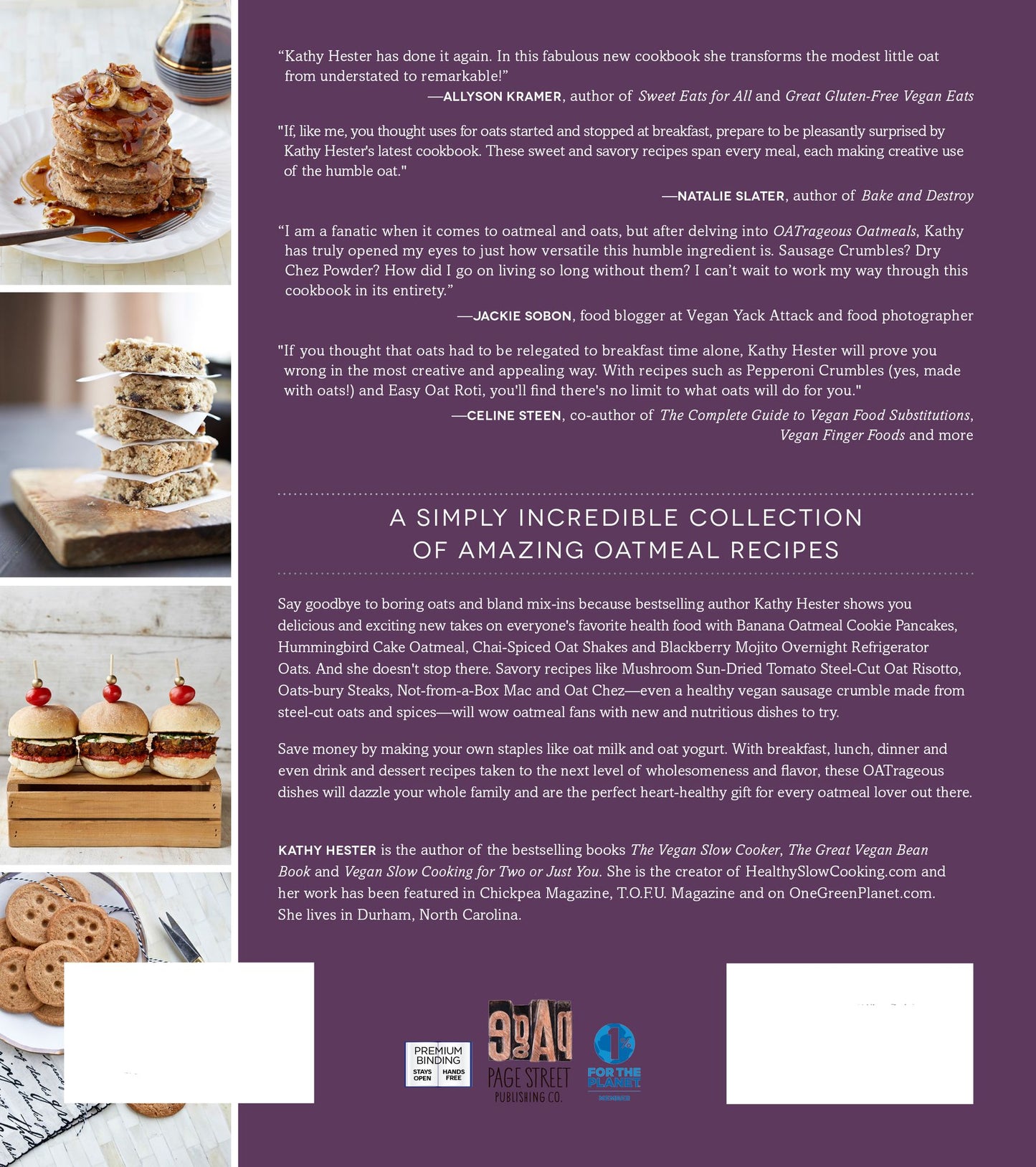Oatrageous Oatmeals: Delicious Surprising Plant-Based Dishes from This Humble, Heart-Healthy Grain