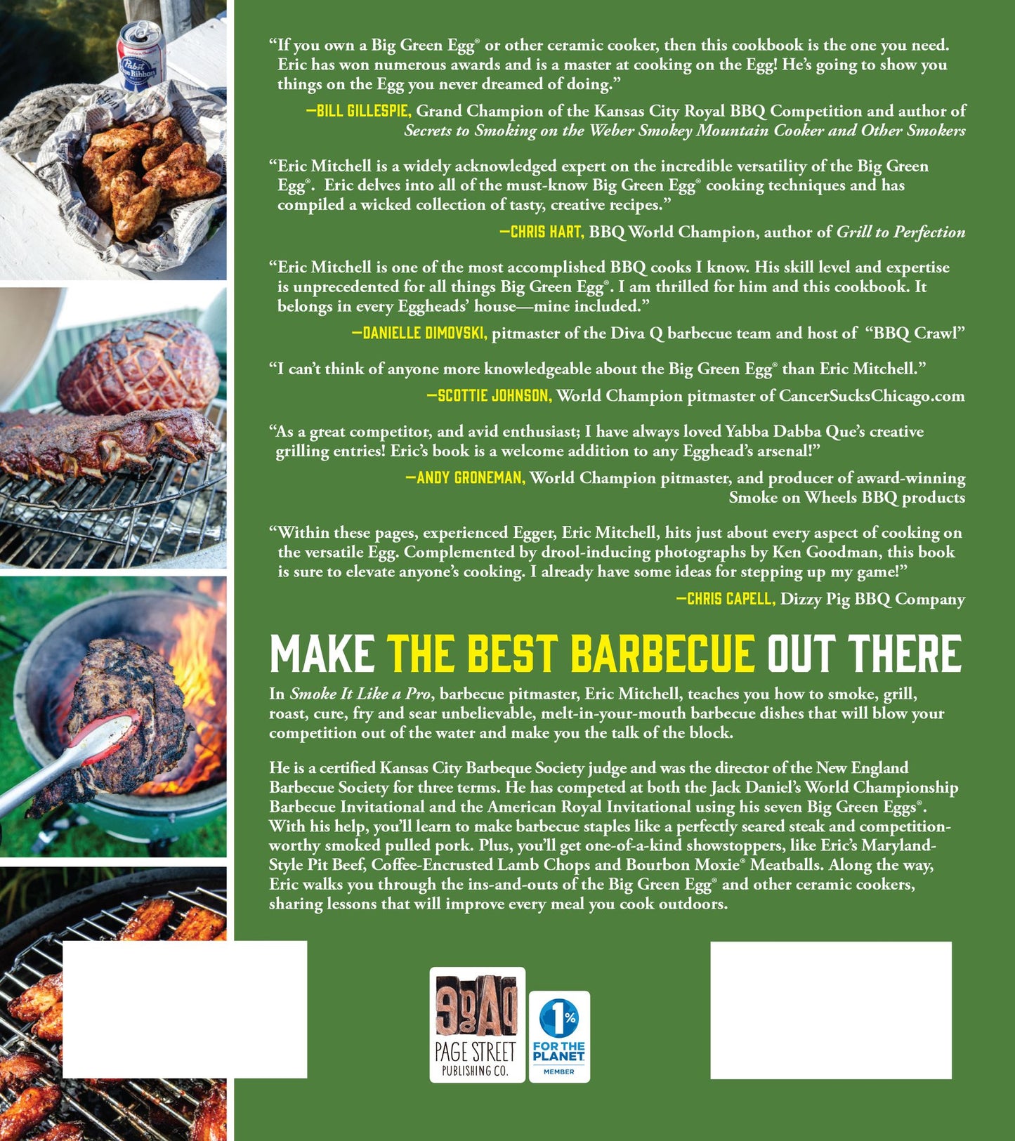 Smoke It Like a Pro on the Big Green Egg & Other Ceramic Cookers: An Independent Guide with Master Recipes from a Competition Barbecue Team--Includes Smoking, Grilling and Roasting Techniques