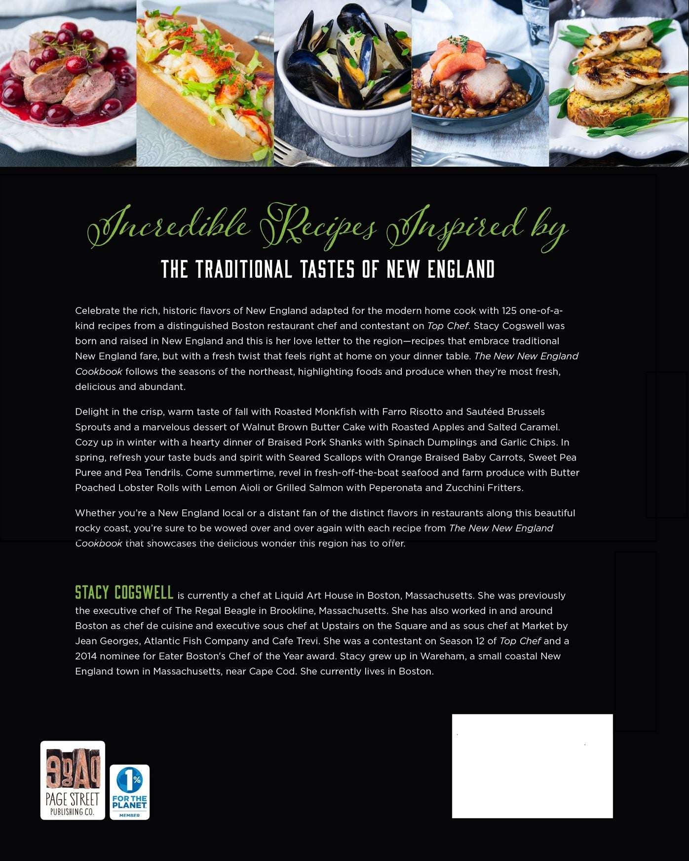 The New New England Cookbook: 125 Recipes That Celebrate the Rustic Flavors of the Northeast