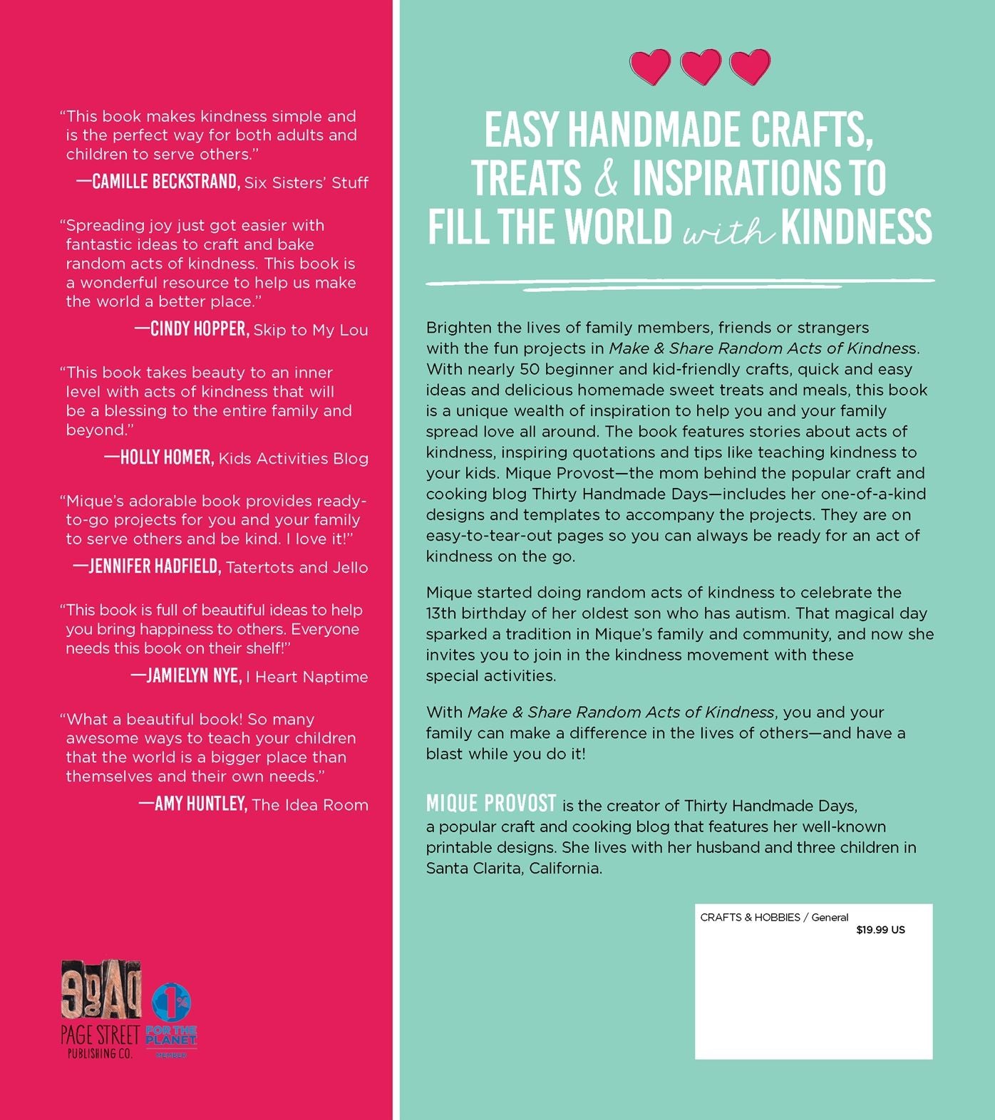 Make & Share Random Acts of Kindness: Simple Crafts and Recipes to Give and Spread Joy