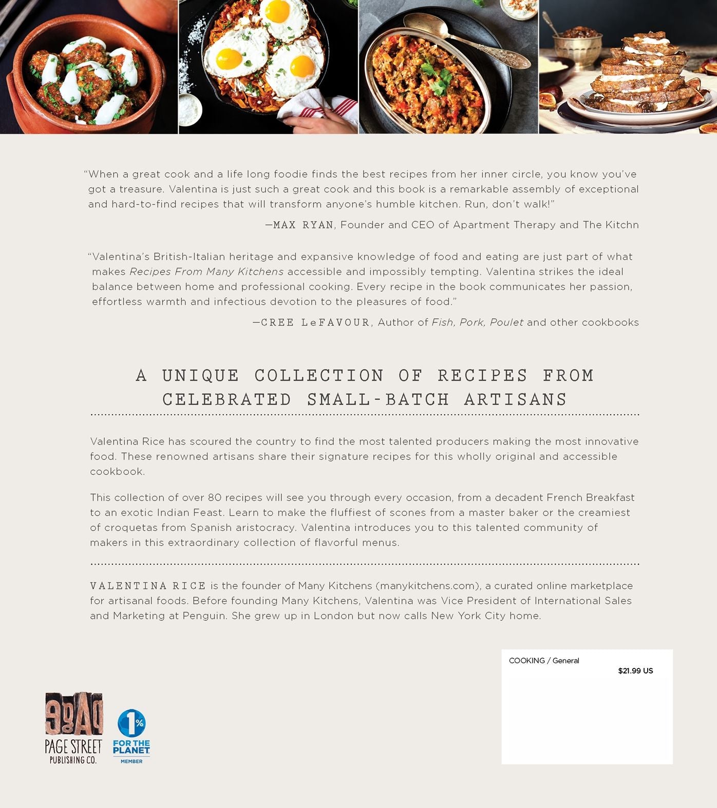 Recipes From Many Kitchens: Celebrated Local Food Artisans Share Their Signature Dishes