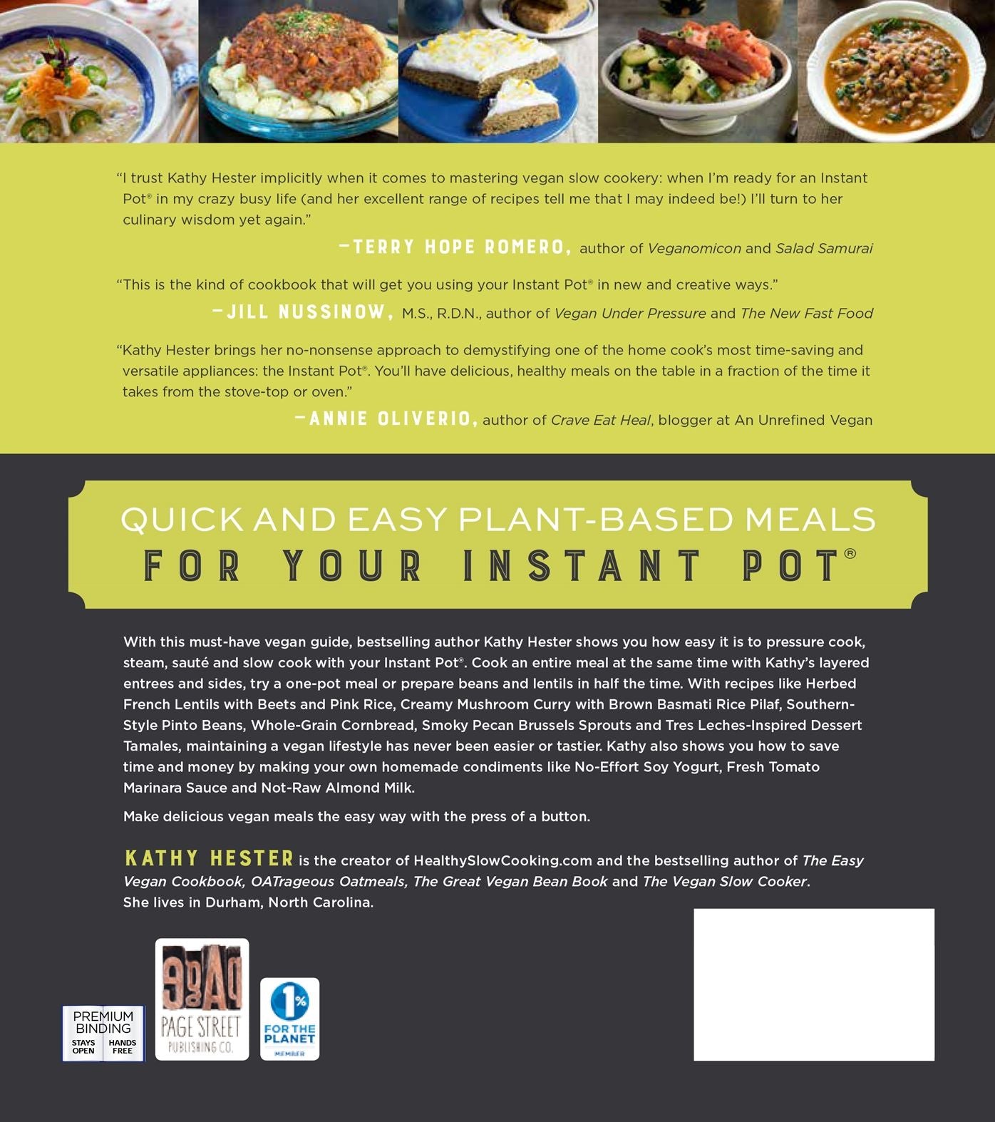 The Ultimate Vegan Cookbook for Your Instant Pot: 80 Easy and Delicious Plant-Based Recipes That You Can Make in Half the Time