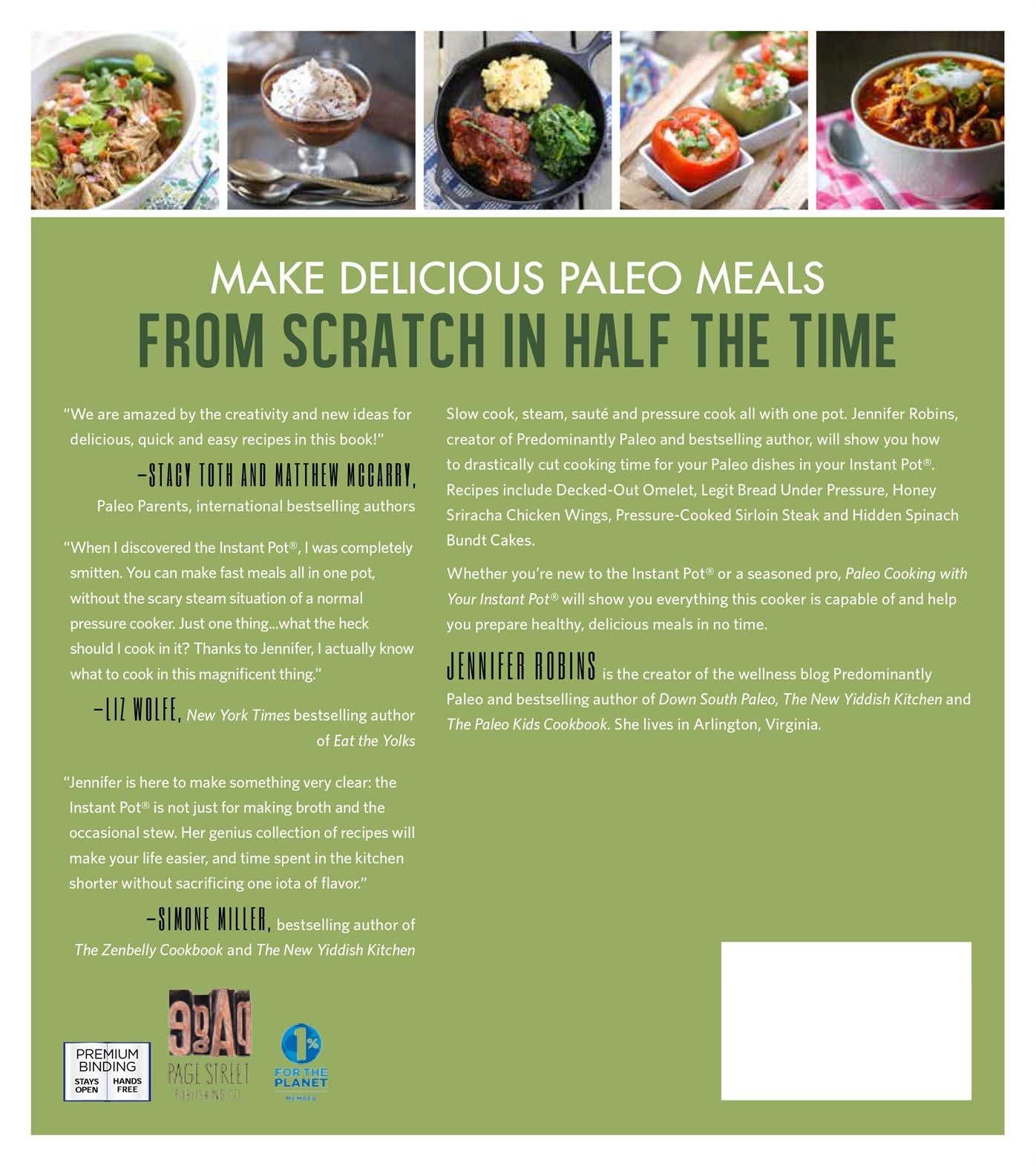 Paleo Cooking With Your Instant Pot: 80 Incredible Gluten- and Grain-Free Recipes Made Twice as Delicious in Half the Time