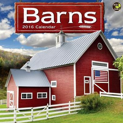 2016 Barns Wall Calendar
