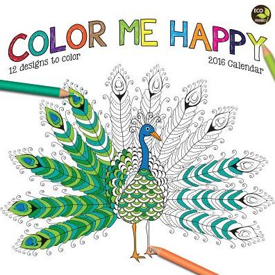 2016 Color Me Happy Wall Calendar