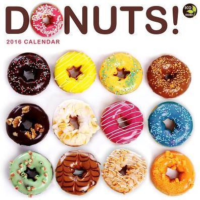 2016 Donuts Wall Calendar
