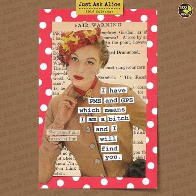2016 Just Ask Alice Wall Calendar