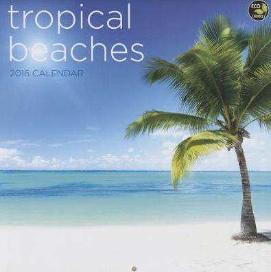 2016 Tropical Beaches Wall Calendar