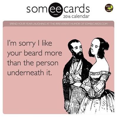2016 someecards Mini Wall Calendar