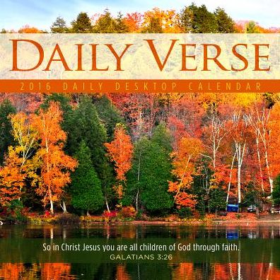 2016 Daily Verse Daily Desktop Calendar