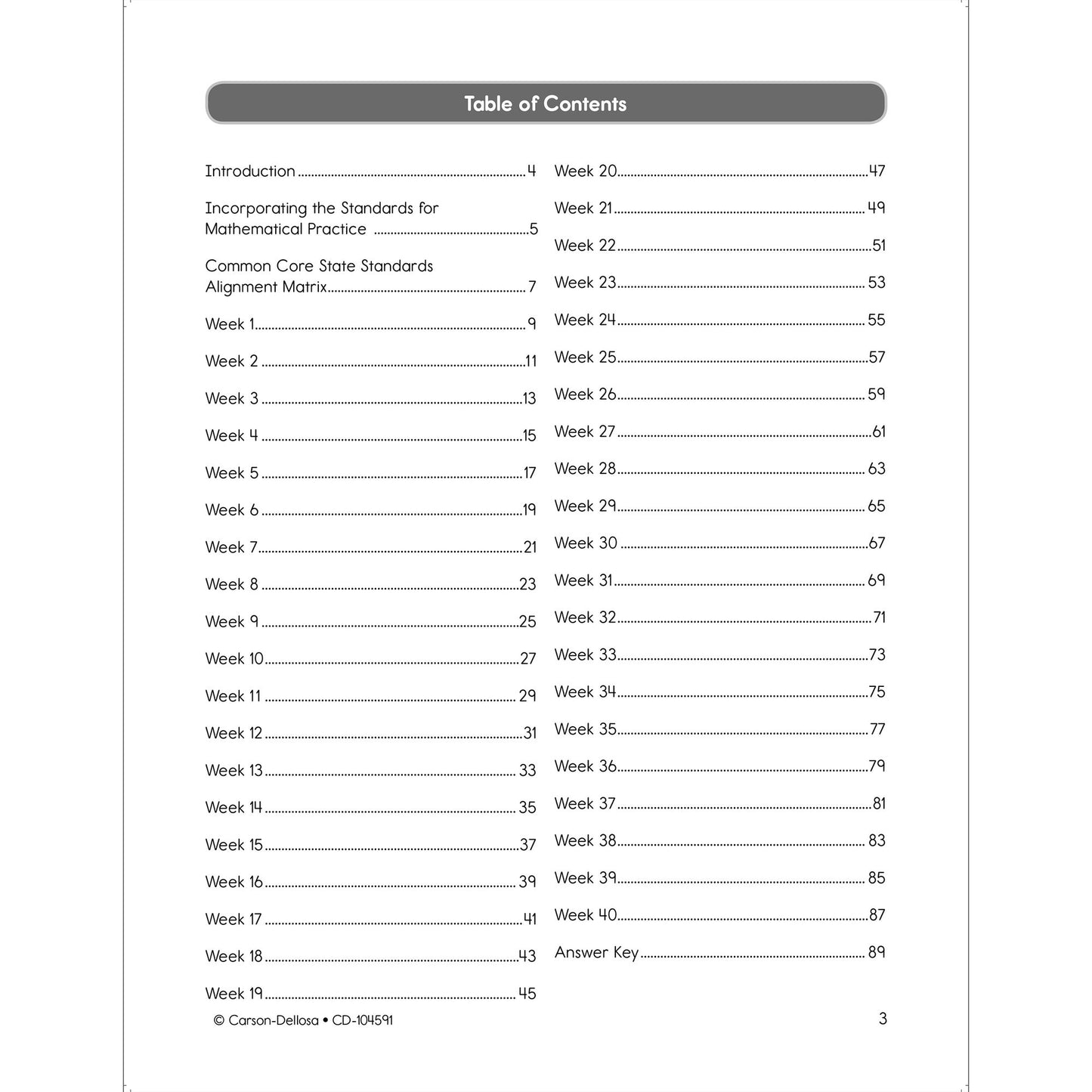 Common Core Math 4 Today, Grade 2: Daily Skill Practice