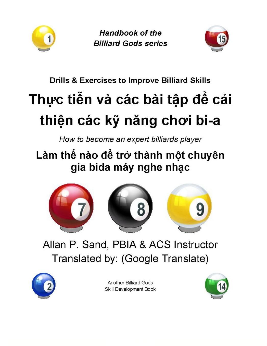 Drills & Exercises to Improve Billiard Skills (Vietnamese): How to become an expert billiards player
