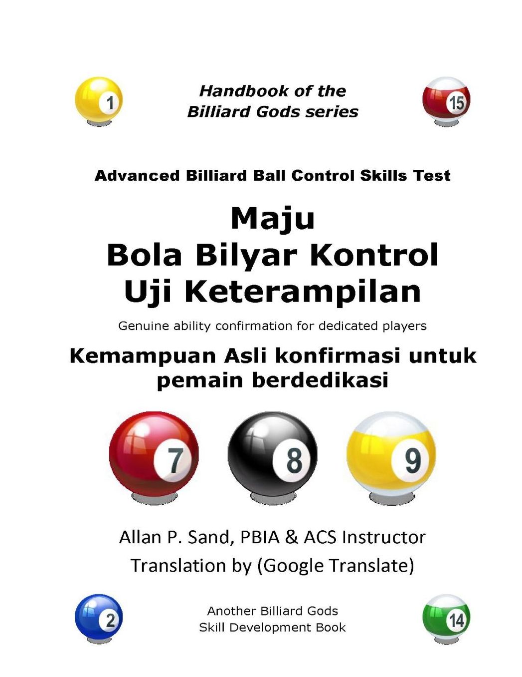Maju Bola Bilyar Kontrol Uji Keterampilan: Kemampuan Asli konfirmasi untuk pemain berdedikasi