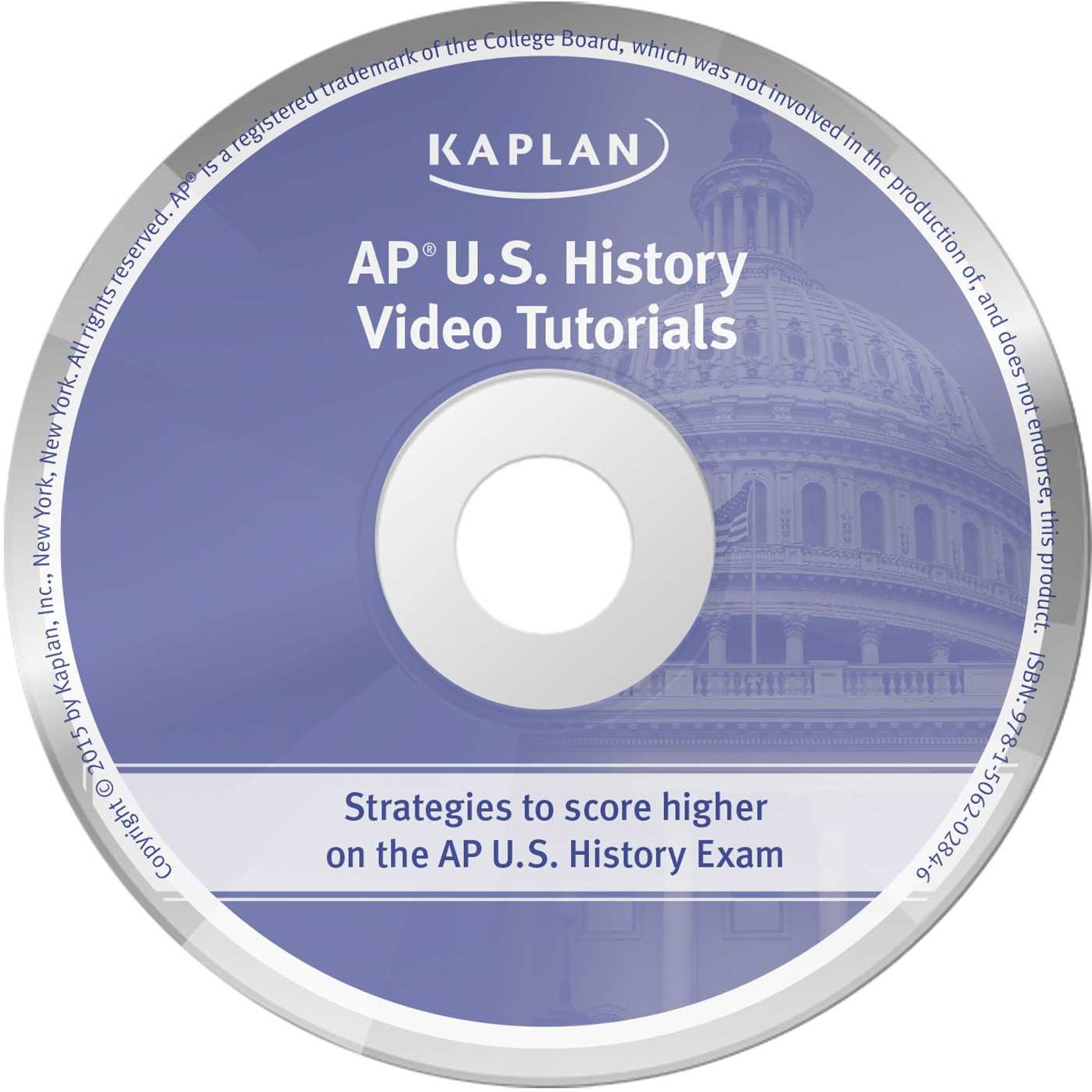 Kaplan AP U.S. History 2016: Book + DVD