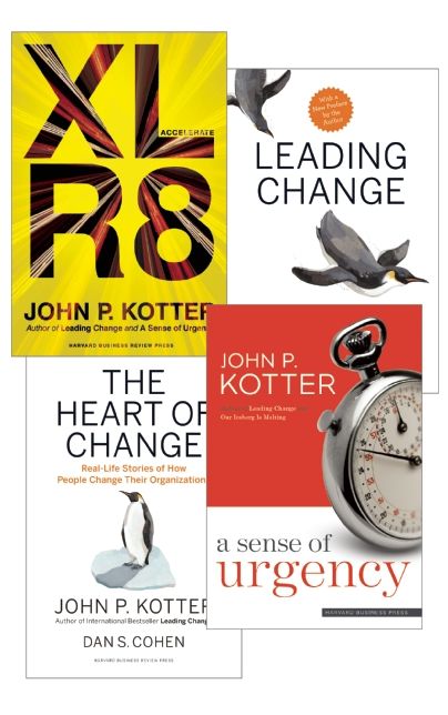 Change Leadership: The Kotter Collection (5 Books)
