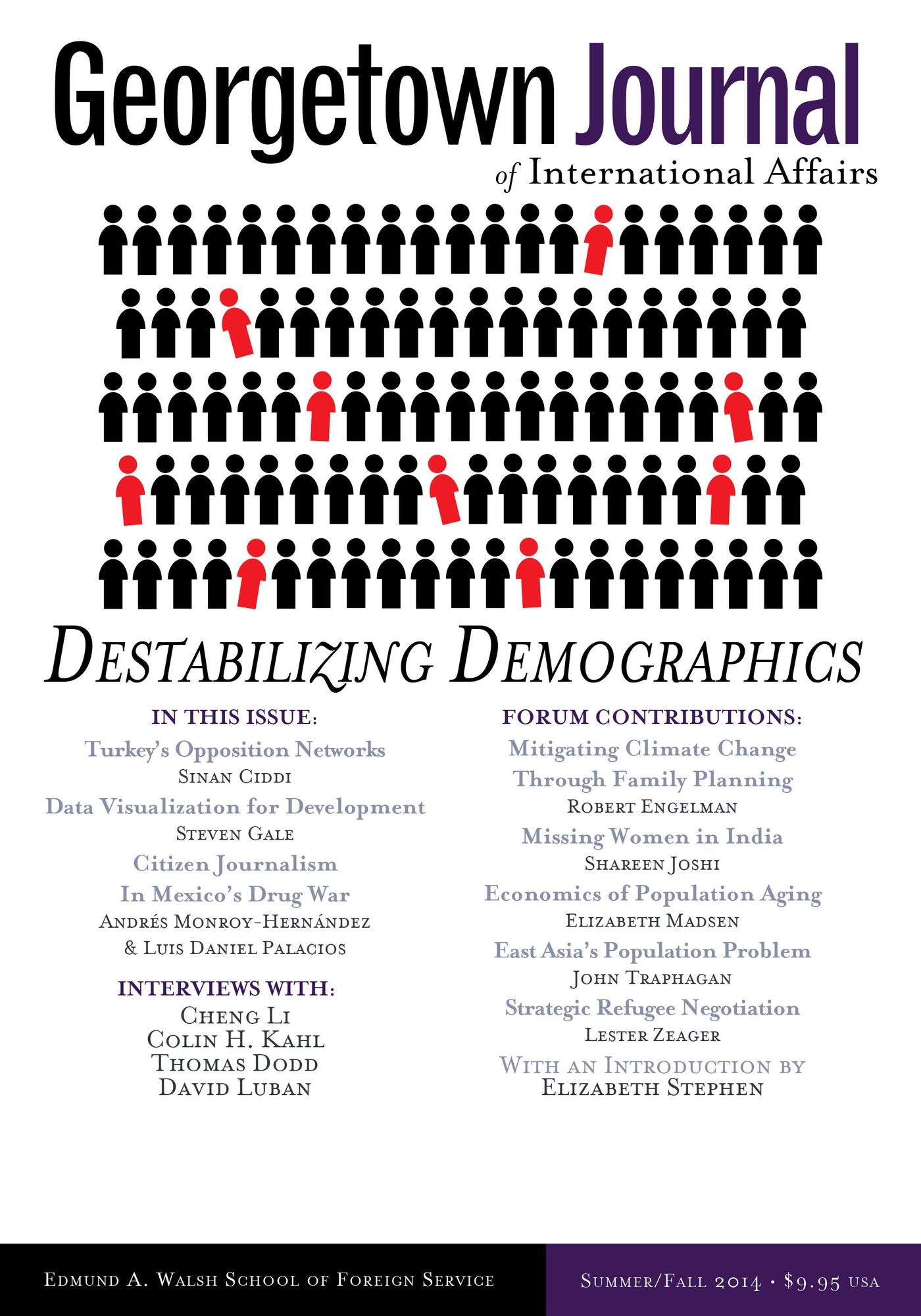 Georgetown Journal of International Affairs: Summer/Fall 2014, Volume 15, No. 2
