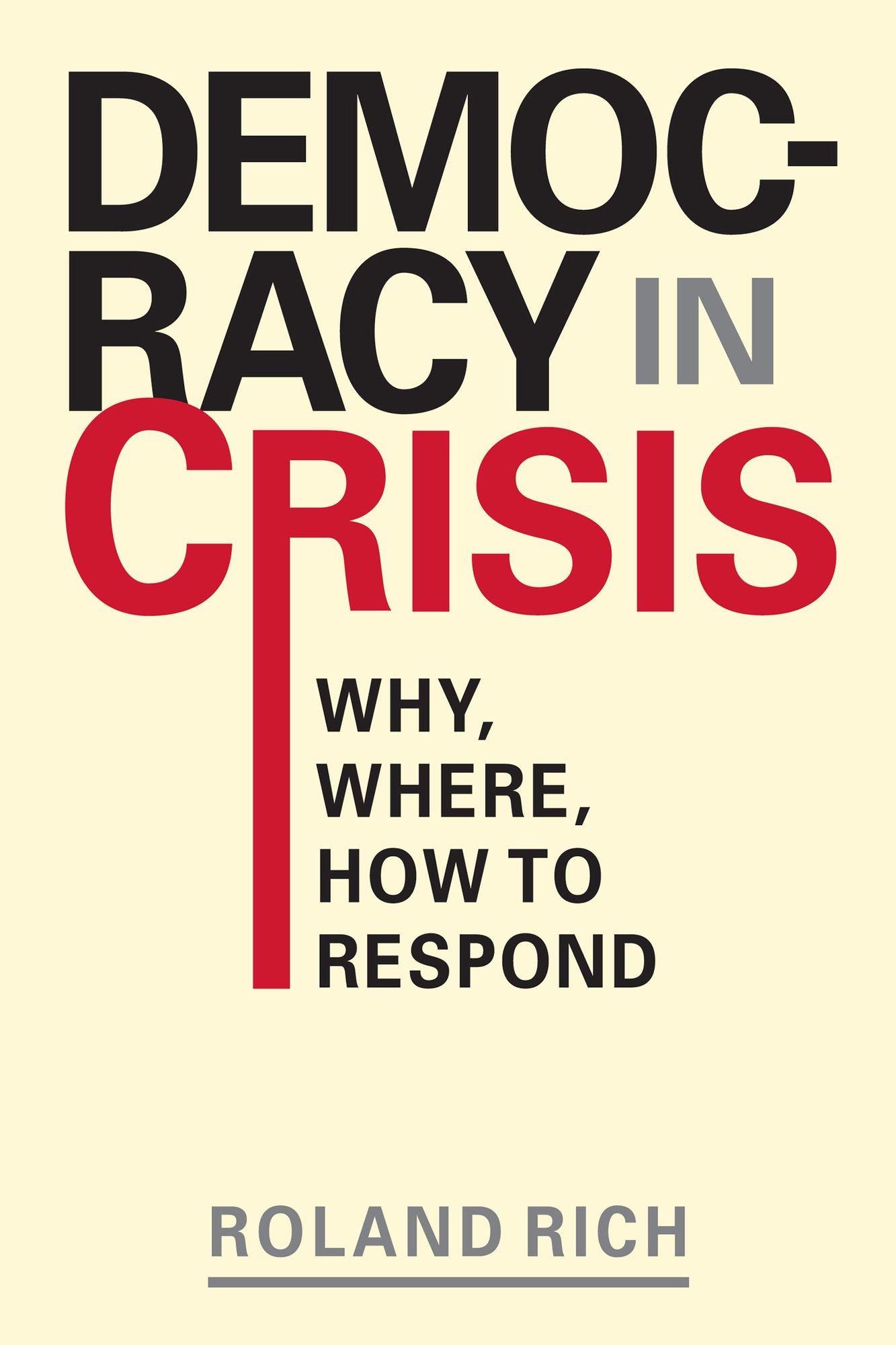 Democracy in Crisis: Why, Where, How to Respond