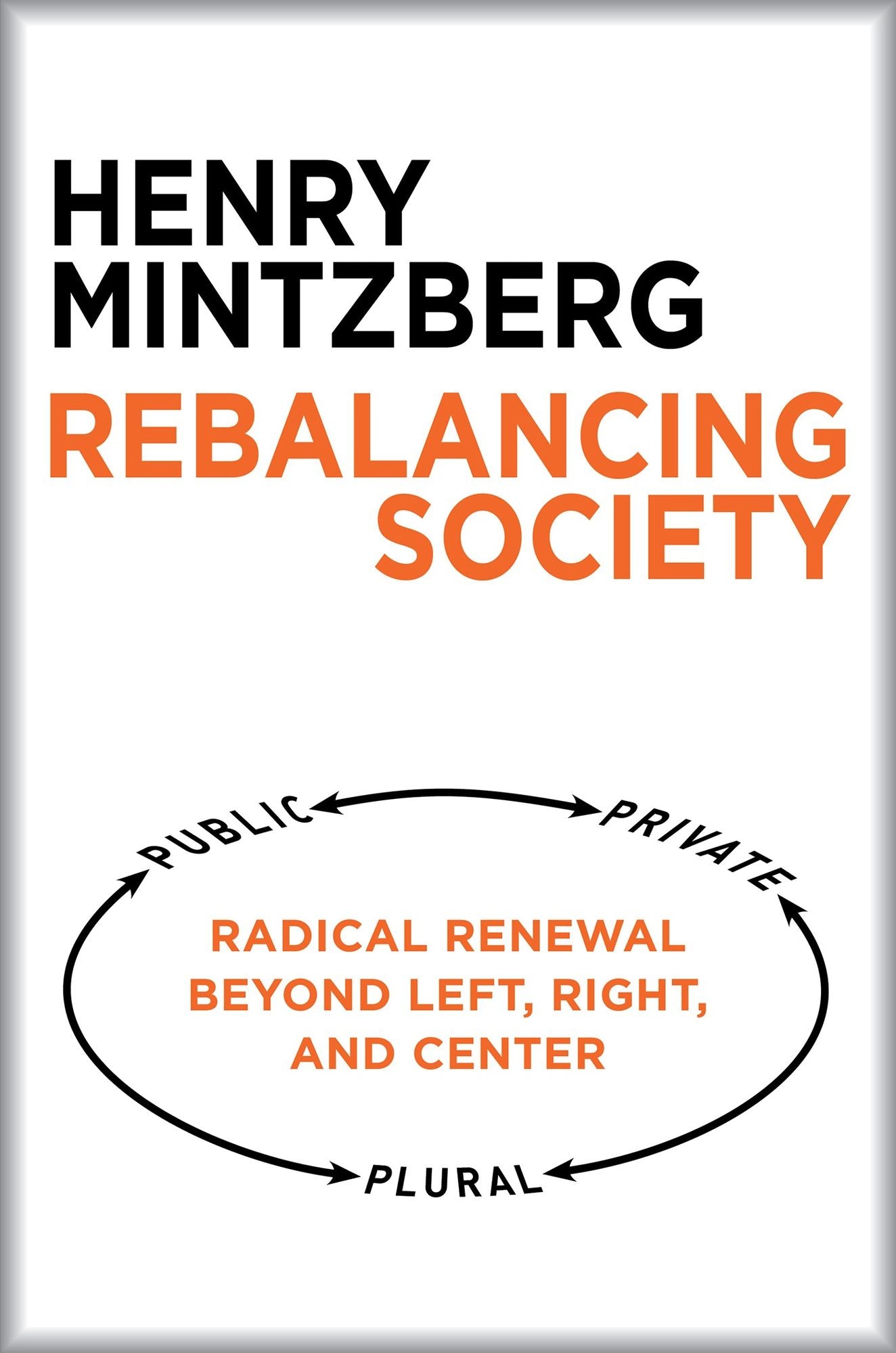 Rebalancing Society: Radical Renewal Beyond Left, Right, and Center