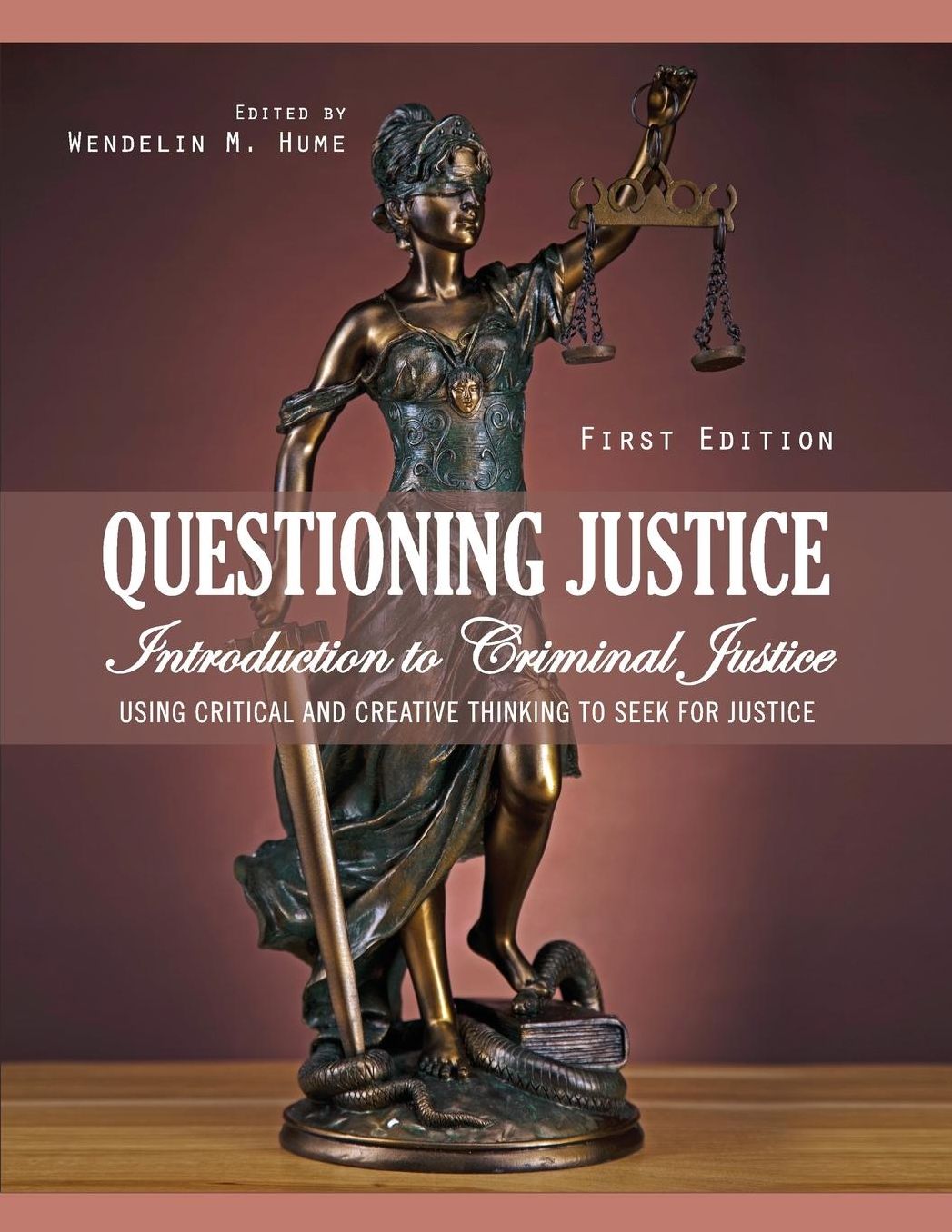 Introduction to Criminal Justice-Using Critical and Creative Thinking to Seek for Justice