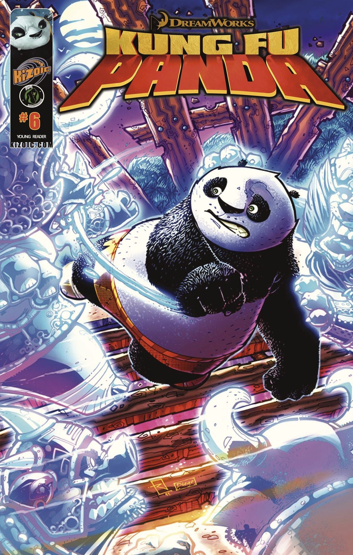 Kung Fu Panda Vol.1 Issue 6 (NOOK Comics with Zoom View)