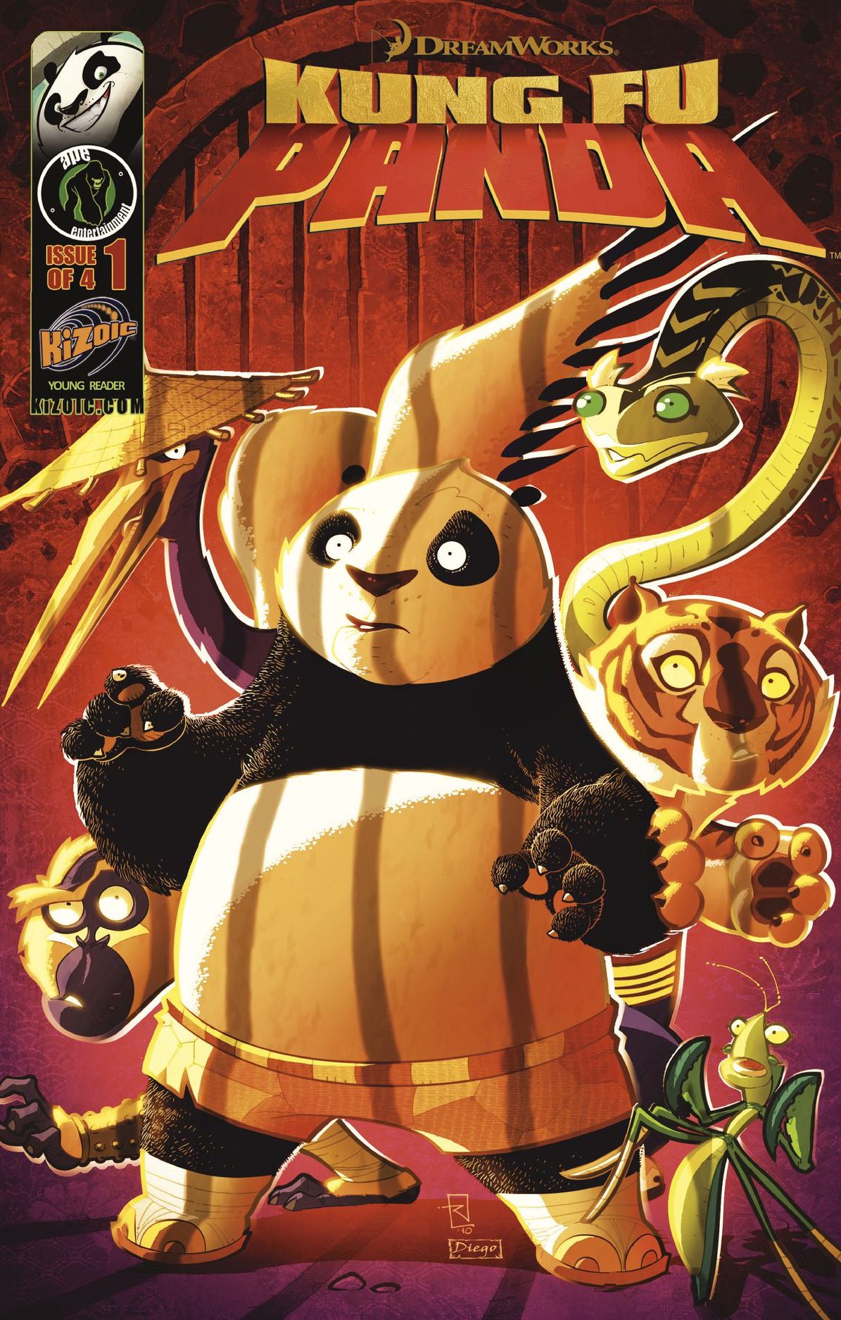 Kung Fu Panda Vol.1 Issue 1 (NOOK Comics with Zoom View)