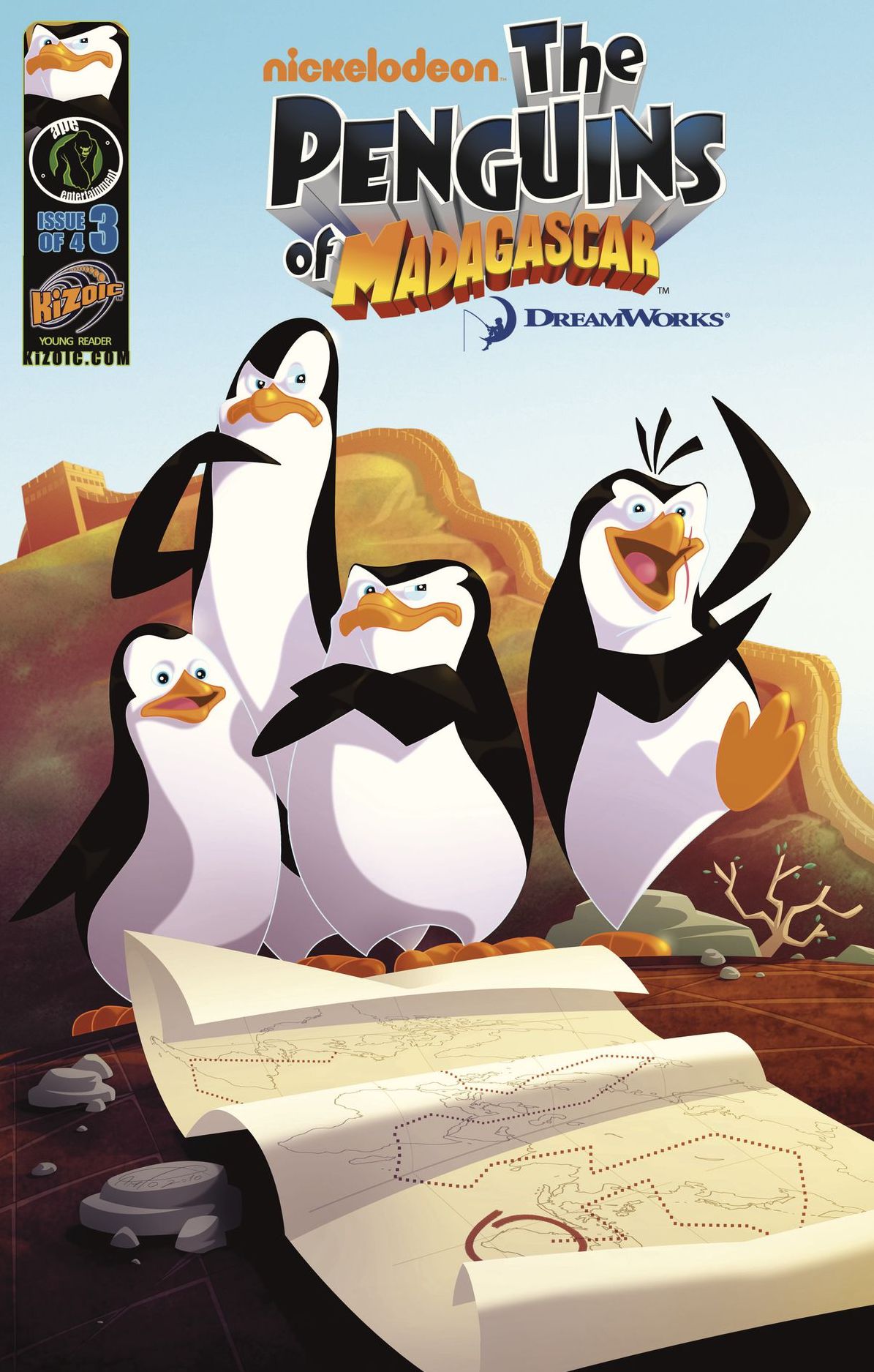 Penguins of Madagascar Vol.1 Issue 3 (NOOK Comics with Zoom View)