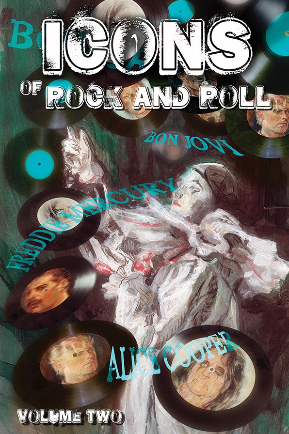 Icons of Rock and Rock Volume 2: David Bowie, Alice Cooper, Freddie Mercury and Bon Jovi Vol 1 #1