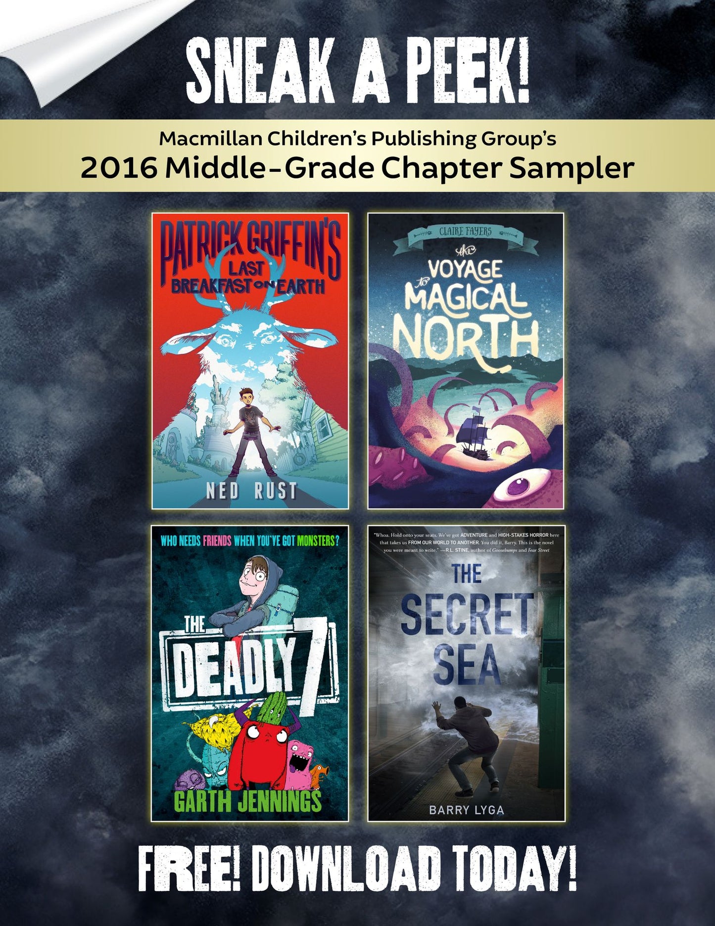 Macmillan Children's Publishing Group's 2016 Middle-Grade Chapter Sampler