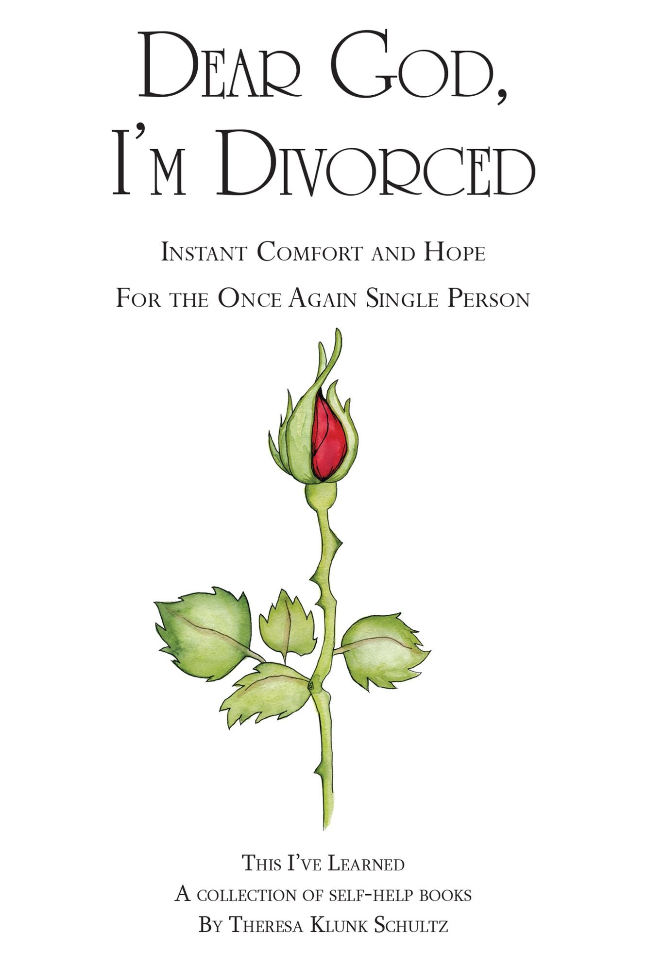 Dear God, I'm Divorced: Instant Comfort and Hope For the Once Again Single Person