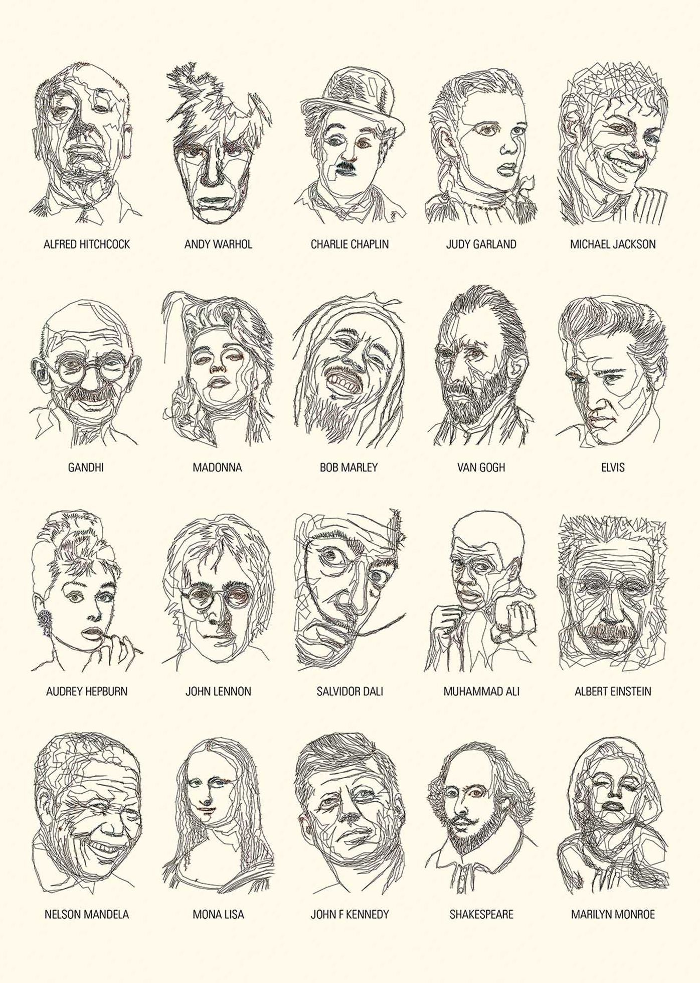 1000 Dot-to-Dot: Icons