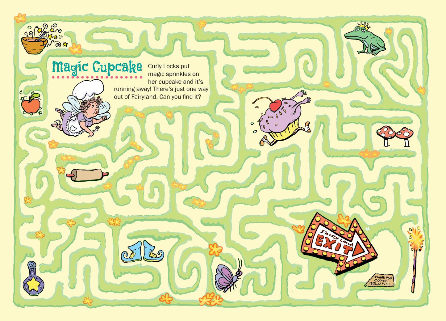 Uncle John's Magic Cupcake: 36 Tear-off Placemats For Kids Only!