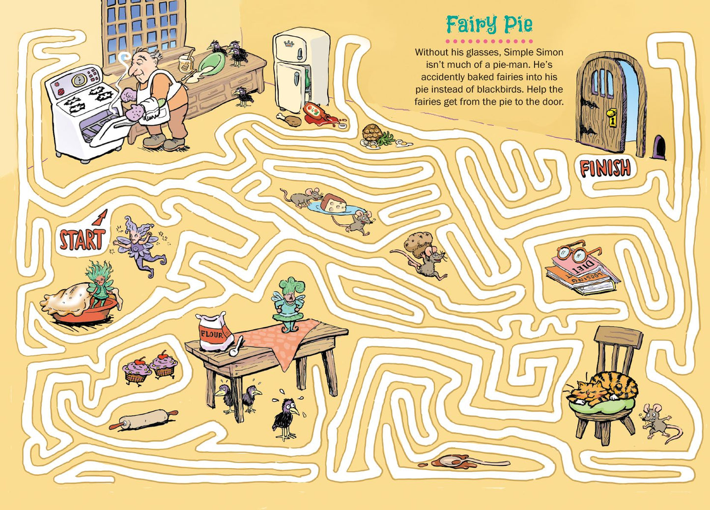 Uncle John's Magic Cupcake: 36 Tear-off Placemats For Kids Only!
