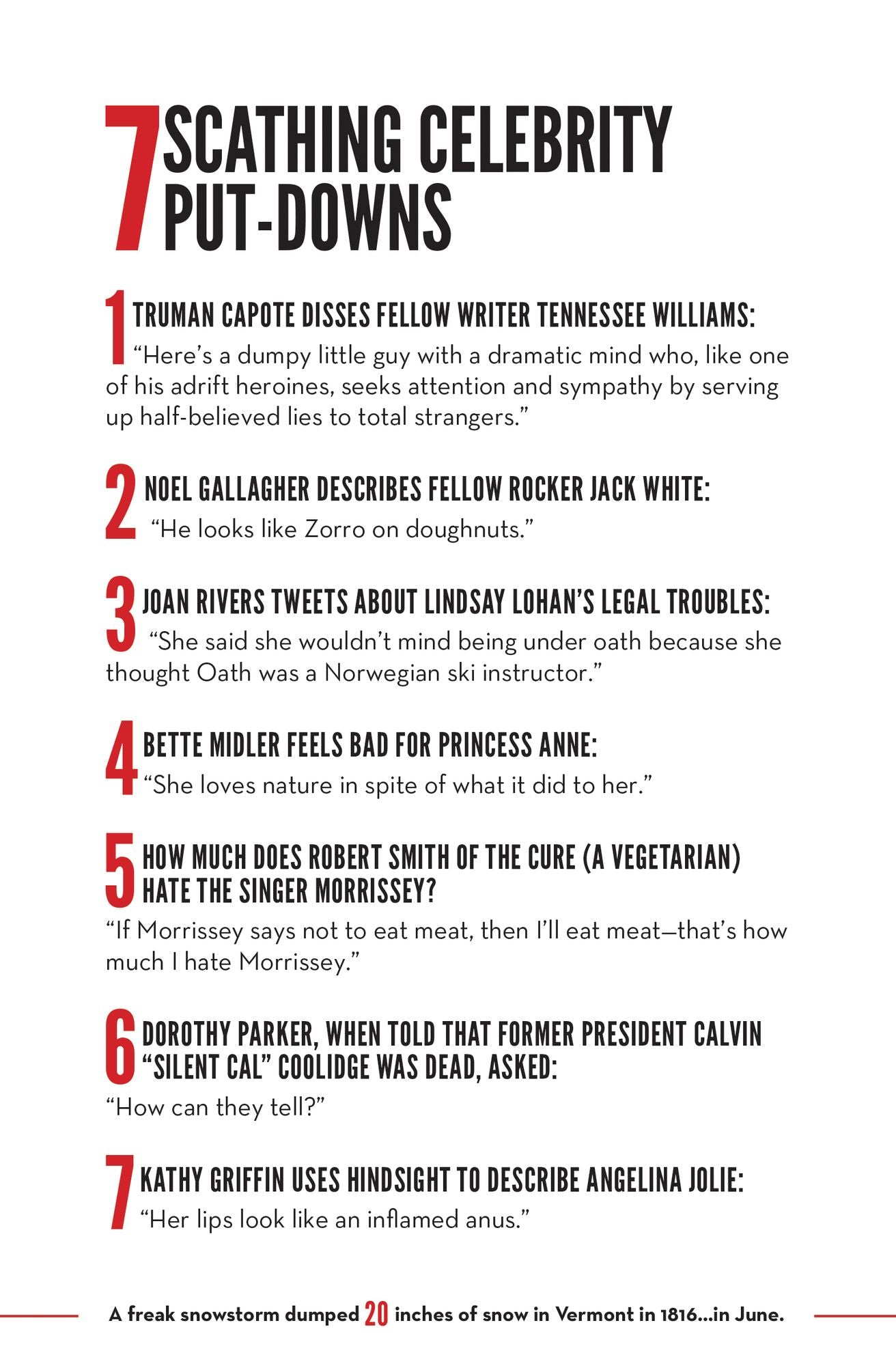Uncle John's Lists that Make You Go Hmmm . . .