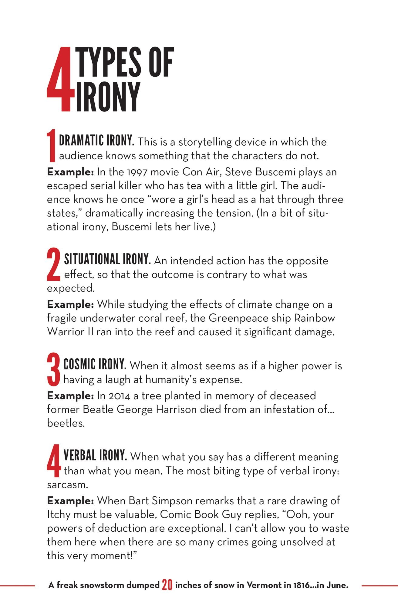 Uncle John's Lists that Make You Go Hmmm . . .
