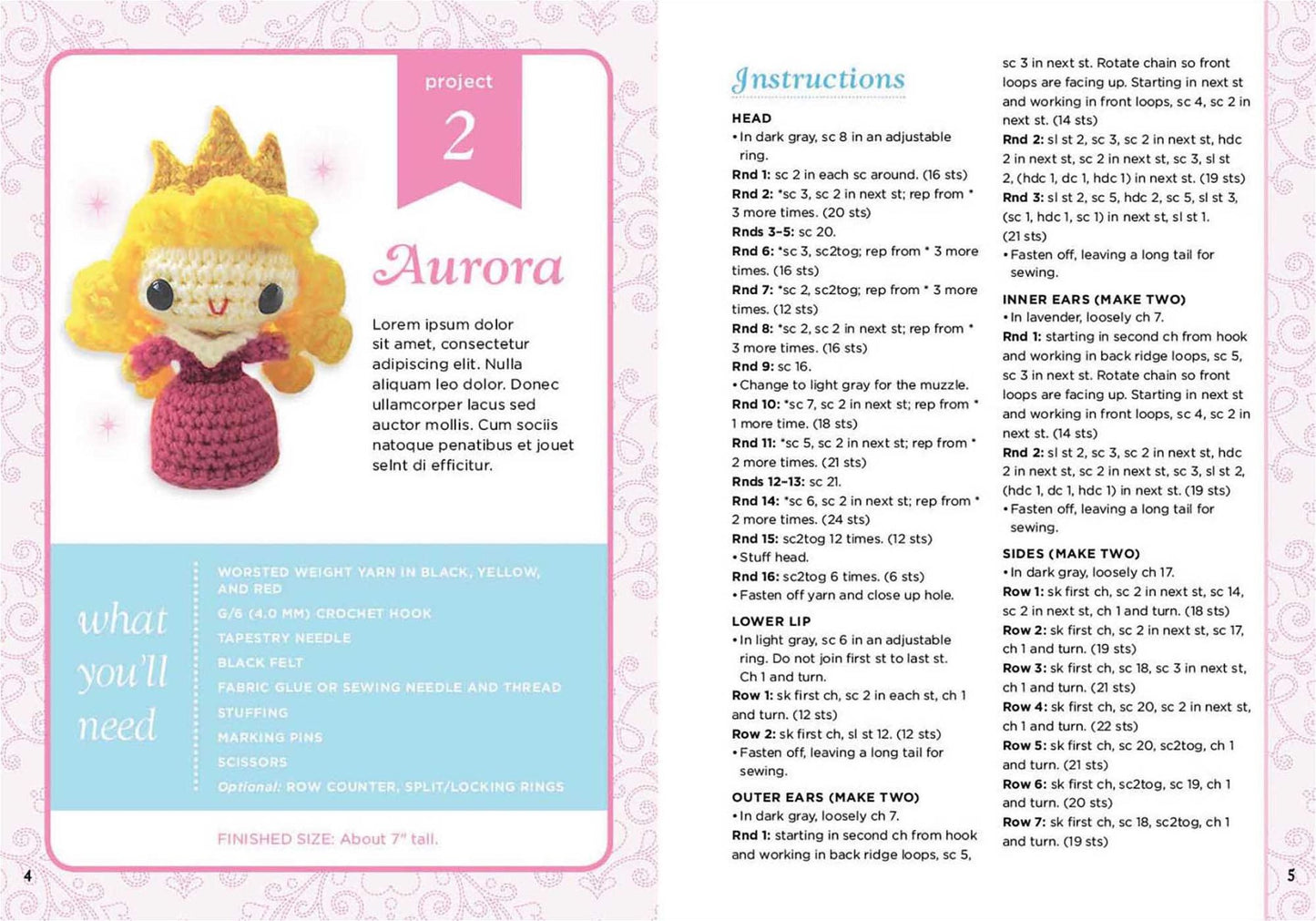 Disney Princess Crochet