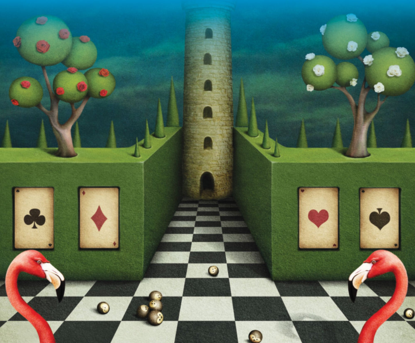 A Novel Journal: Alice's Adventures in Wonderland (Compact)