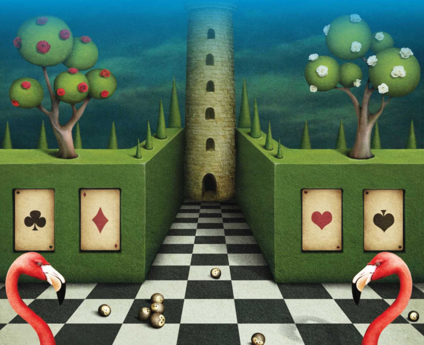 A Novel Journal: Alice's Adventures in Wonderland (Compact)