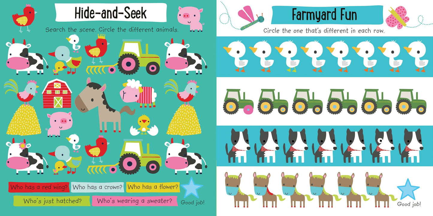 Super Sticker Activity: Farm