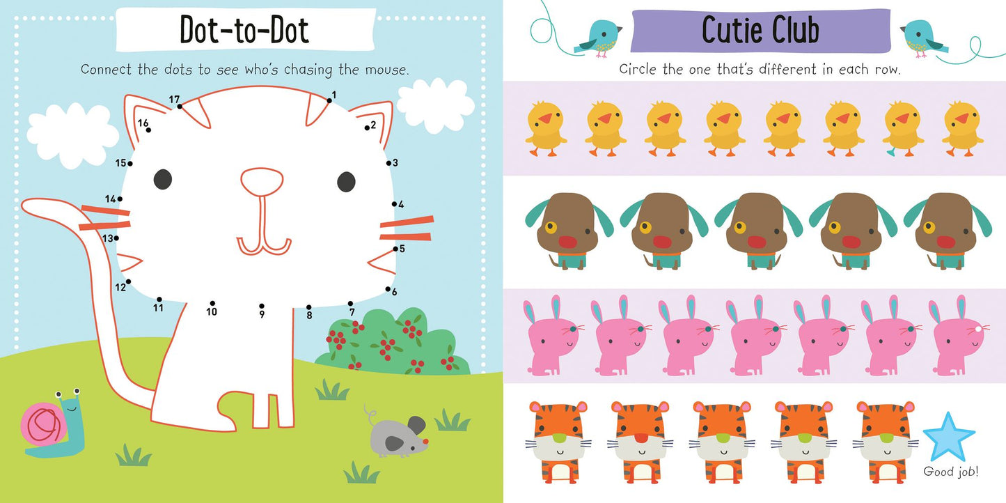 Super Sticker Activity: Baby Animals