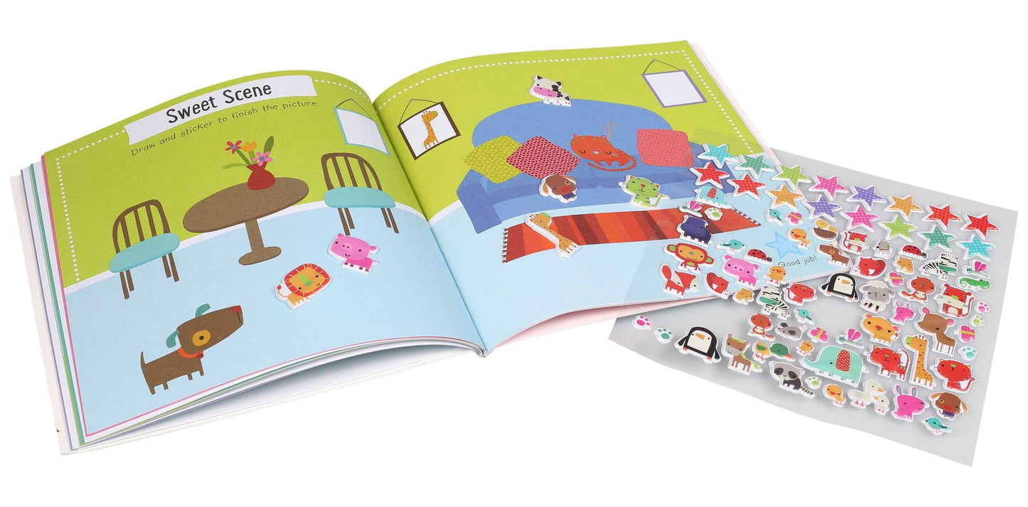 Super Sticker Activity: Baby Animals