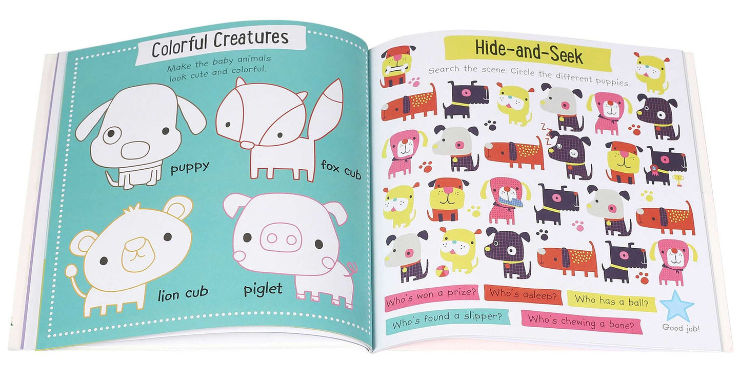Super Sticker Activity: Baby Animals
