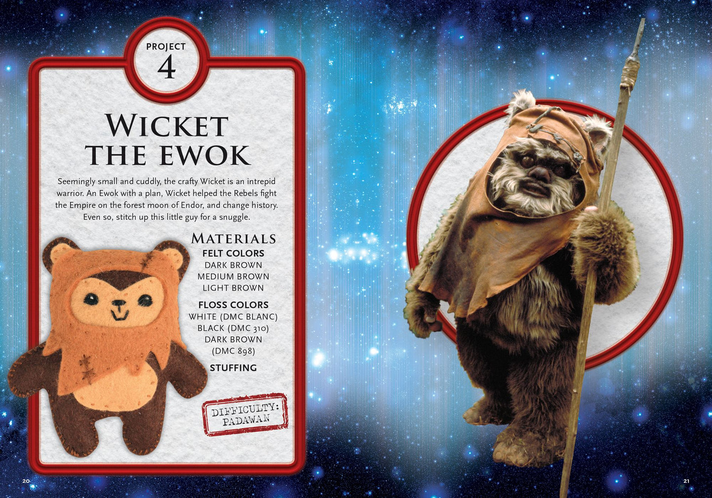 Star Wars Felt : Includes Multiple Colors of Felt, Stuffing, a Needle, Embroidery Floss, and Die-cut Templates